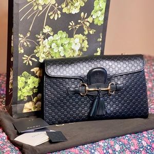 💎⚜️GUCCI Emily Microguccissima Soft/Margaux Shoulder Bag⚜️💎